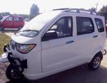 3c High Speed Body Closed Gasoline Electric Tricycle