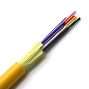 Quality GJFJH Indoor Communication 12 Core Multimode Fiber Optic Cable wholesale