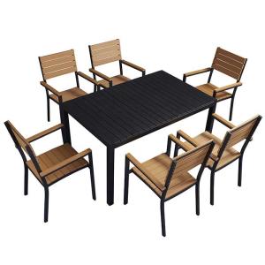 Quality Coastal 0.5CBM Dining Table Chairs Outdoor Garden Furniture wholesale