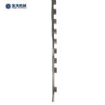 99.98% Copper Content Electrical Connector 150A Busbar with 2 Studs 20 Screw