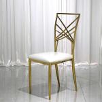 Tiffany Chameleon Chairs Wedding Gold For Rent Party 41x40x92cm
