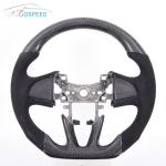 2022 Gloss Honda Carbon Fiber Steering Wheel Civic Alcantara 35cm