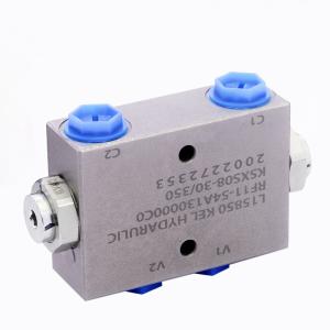 Quality Pilot Operated Hydraulic Double Check Valve Main 350bar Pressure wholesale