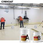 Hygienic Seamless Non Slip Epoxy Floor Coating Combines Epoxy Resins And