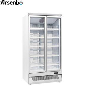Quality Anticorrosive Double Glass Door Refrigerator Multiscene 50HZ wholesale