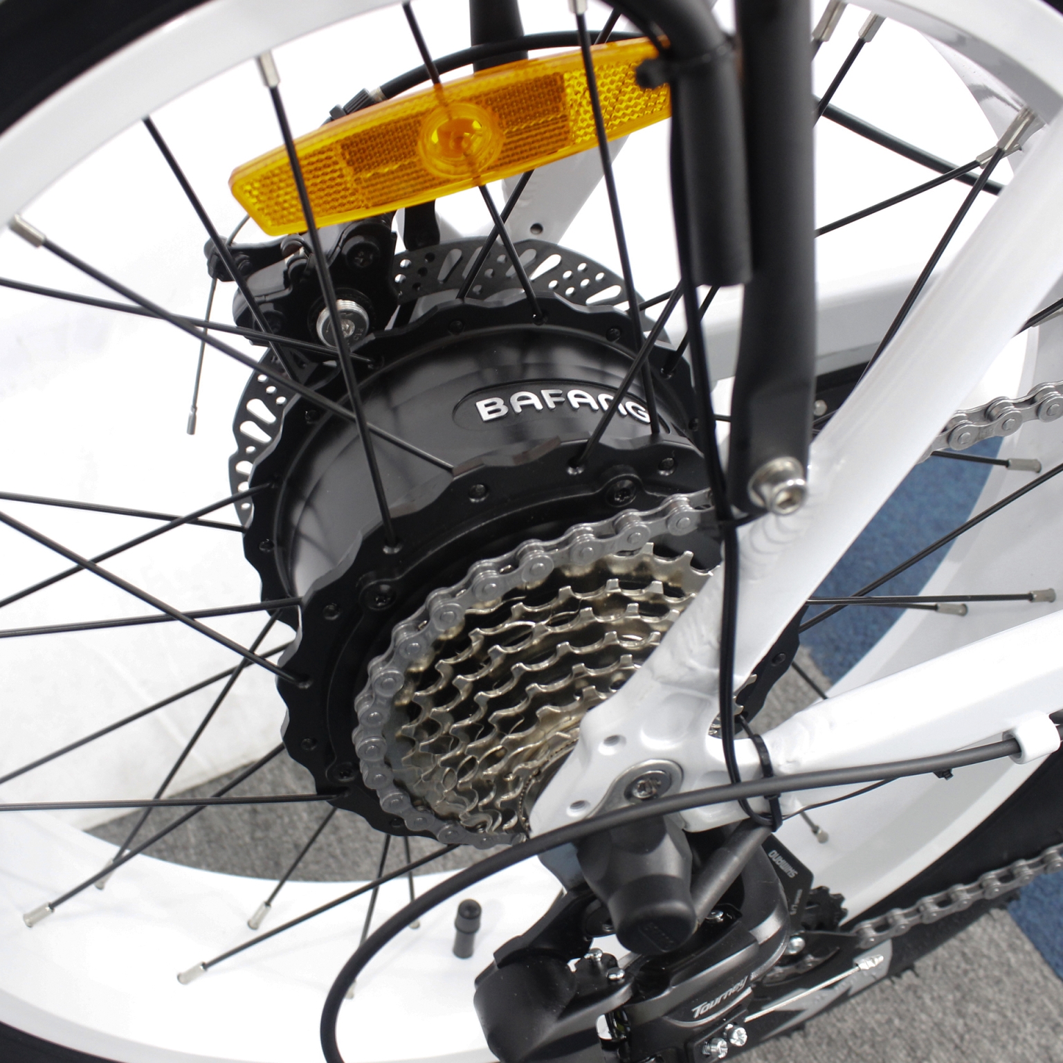 Folding Fat Tire Electric Mountain Bike Full Suspension 20 Inch Thick Tyre Electric Bike