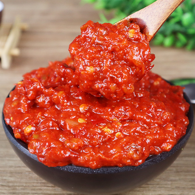 Kimchi Sauce Hot Spicy Chili Marinade Pickled Paste Made with Main Ingredient Soybean