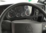 HOWO A7 30 - 40 Tons Tipper Dump Truck RHD 6X4 Air Suspension Lemon Green Color