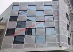 5052 1.2mm Aluminum Metal Cladding , 0.9mm Aluminum Perforated Panel