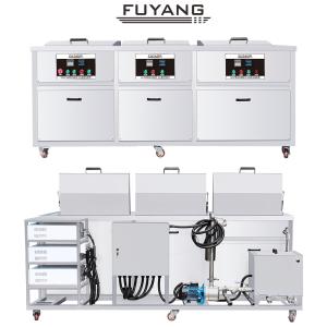 Quality SUS304 96L Industrial Ultrasonic Cleaning Equipment Washer With Rinsing / Filter / Dryer wholesale