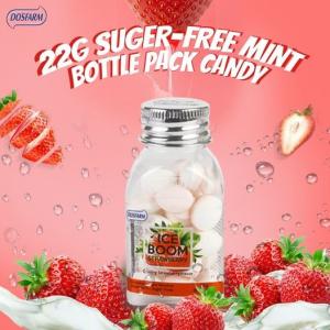 Quality 22g Bottle Pack Sugar Free Mint Candy Color Caps wholesale