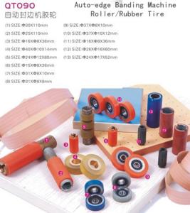 Quality Edge Banding Parts / Rubber roll / Rubber wheel , Woodworking Machine Parts,wood working machinery accessories wholesale