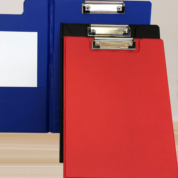 PVC Double Panel Paper Folder Suitable for A4 Size Durable and Modern Office Supplies