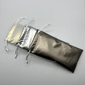 Quality Modern Luxury Stylish Drawstring Storage Bag Glasses PU Soft Leather Pouch wholesale