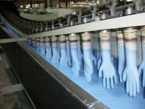 Quality Whole sales disposable blue nitrile gloves powder free latex free for gardening disposable gloves wholesale