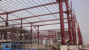 Quality Fast Assembling Steel Skeleton Frame , Rigid Steel Frame For Large Steel Market wholesale