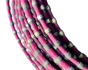Quality Marble Block Diamond Coated Wire Saw For Stone 25-35m/S Line Speed wholesale