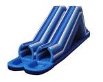 Entertainment Inflatable Tube Water Slide , Toddler Commercial Blow Up Slippery