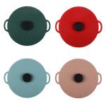 New Style Food Grade Silicone Spill Stopper Lid Silicone Pot Cover Lids