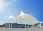 Q235 Polyvinylidene Umbrella Car Parking Shade Flame Retardant