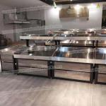 Multi Layer Vegetable Display Gondola Rack For Fruit Shop