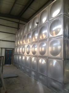 Quality Rectangular 10000l Steel Water Tank Stainless Steel Hot Water Storage Tank wholesale