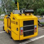 Middle Size Passenger Driving Thermoplastic Road Marking Truck Version