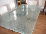 Flat Colored Bespoke Decorative Tempered Ice Cracked Laminated Glass for Modern