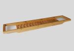 Antibacterial Bamboo Bathroom Supplies , Bamboo Towel Soap Display Rack