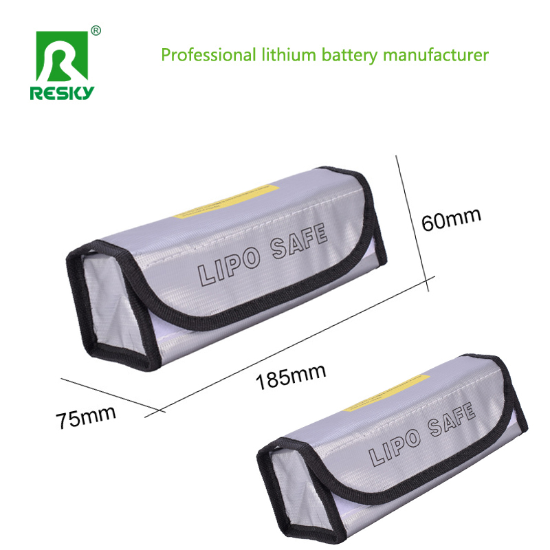 Explosion Proof Waterproof Fireproof Safe Bag For Charging Fireproof Document Pouch