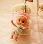 New creative promotion gift product wedding gift Barbie doll towel mobile hanger