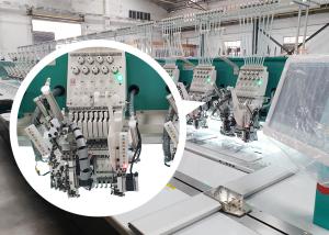 Quality High Performance Clothing Sequin Embroidery Machine Easy Operation wholesale