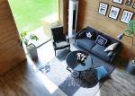 Modern Design Prefab Light Steel Garden Studio For Holiday Steel Home Kits