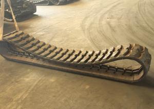 Quality Strong Tensile Strength Excavator Rubber Tracks of Continuous with joint free 370x107x46 wholesale