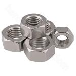 Hexagon Nut Stainless Steel M6 M8 M10 M20 M7 2mm Panel Din934