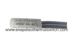 Temperature Controlled Thermal Overload Protector Switch Micro Thermostat