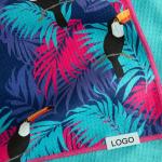 Custom Full Printing Magnetic Sublimation Blank Microfiber Waffle Golf Towels