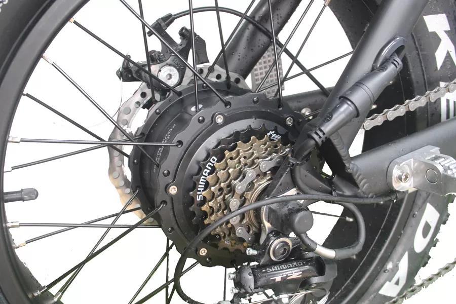 Disc Brake Electric Bike 2022 Version Snow Beach Fast Speed Customized E Bicycle 2 Seats