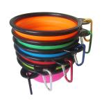 12oz 1.5 Cup Travel Silicone Collapsible Dog Bowl Pet Supplies Accessories