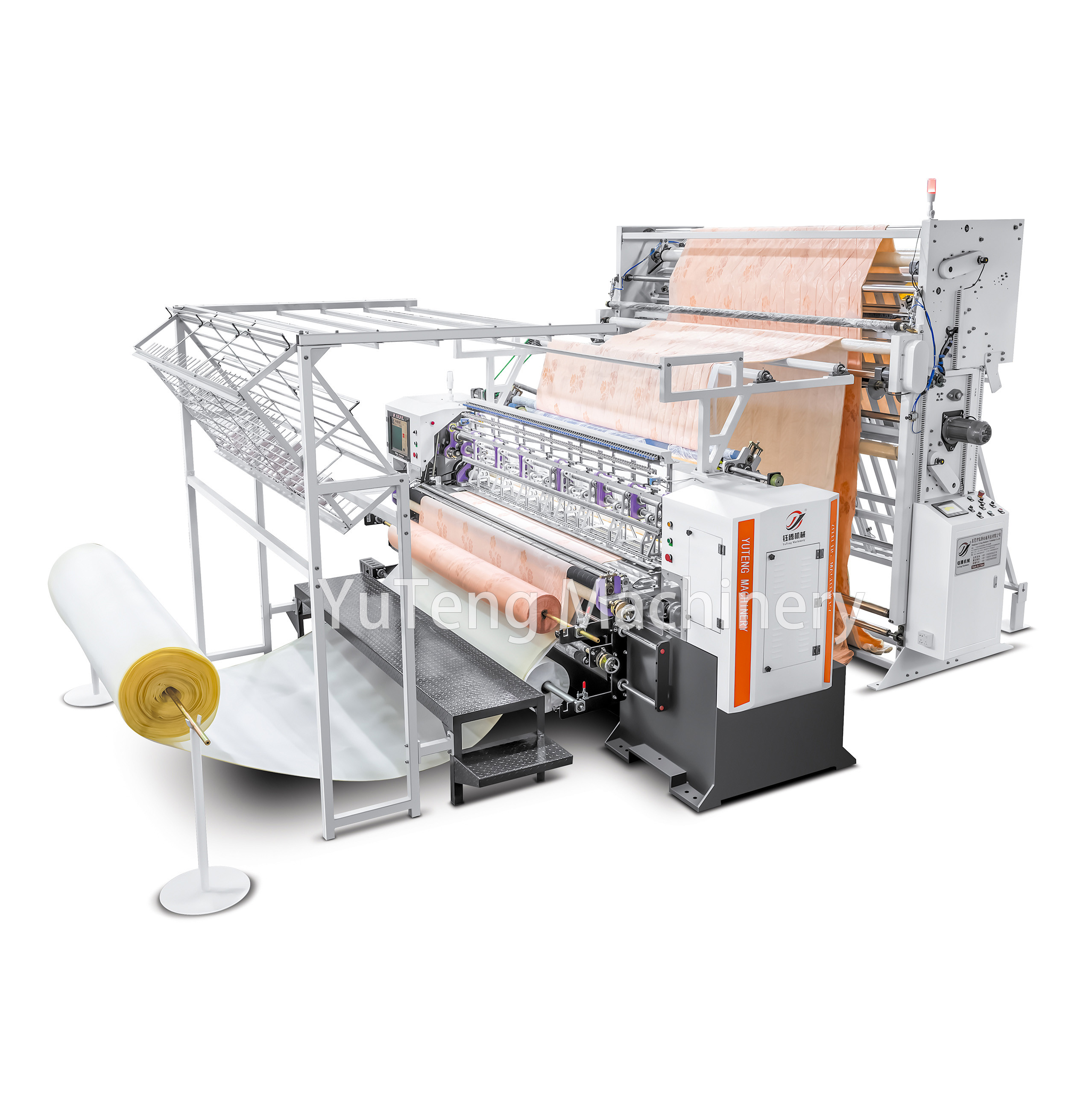 Ultra High Speed Computerized Lock Stitch Multi Needle Quilting Machine For Making Textile Bedding