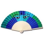 23cm Promotional Folding Hand Fans With Natural Wooden Ribs And Fabric Or Paper