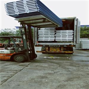 Quality 30mm eps sandwich panel with 0.426mm blue steel up and 0.5mm PVC down wholesale