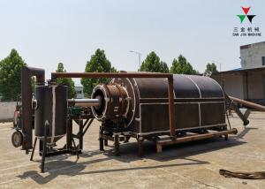 Quality 11kw Biomass Wastes Rotary Carbonization Furnace For Charcoal wholesale