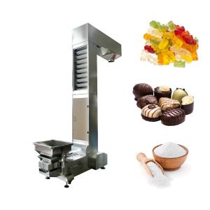 Quality Chocolate Candy Food Transport Z Type Bucket Conveyor Less Noise wholesale