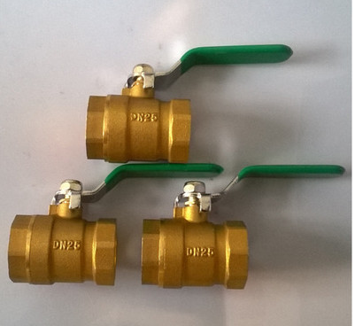 BS 1.6mpa Brass Ball Valve Lock Lever Handle