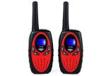 ABS Material Small Walkie Talkies For Team Communication Red / Black Color