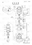 9118328 EX60-3 Excavator Swing Drive Catalog Motor Parts with Planetary Gear