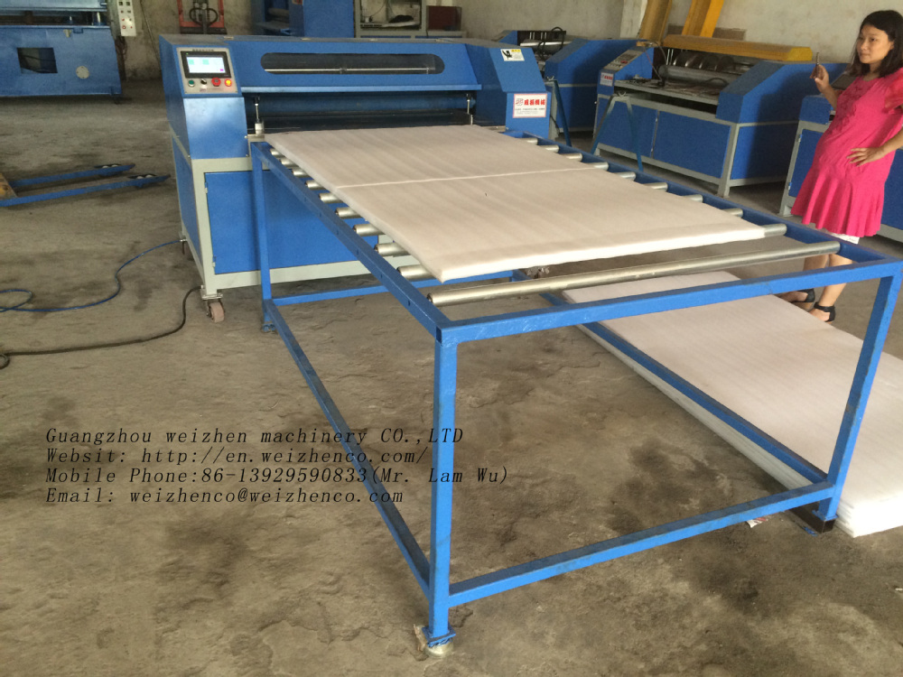 Automatic Kitchen Sponge Cutting Machine for Abrasive Pad and Scouring Pad in High Demand