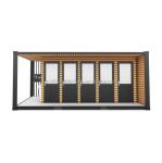 Outdoor Toilet Modified Shipping Container Style 20ft or 40ft Made of Steel and