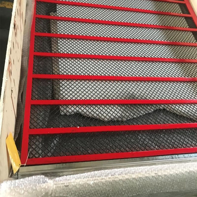 Crusher self cleaning screen mesh with Wrap Edge ‌Vibrating Screen Mesh‌ in Quarrying and Aggregate Processing
